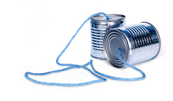 Tin can telephone